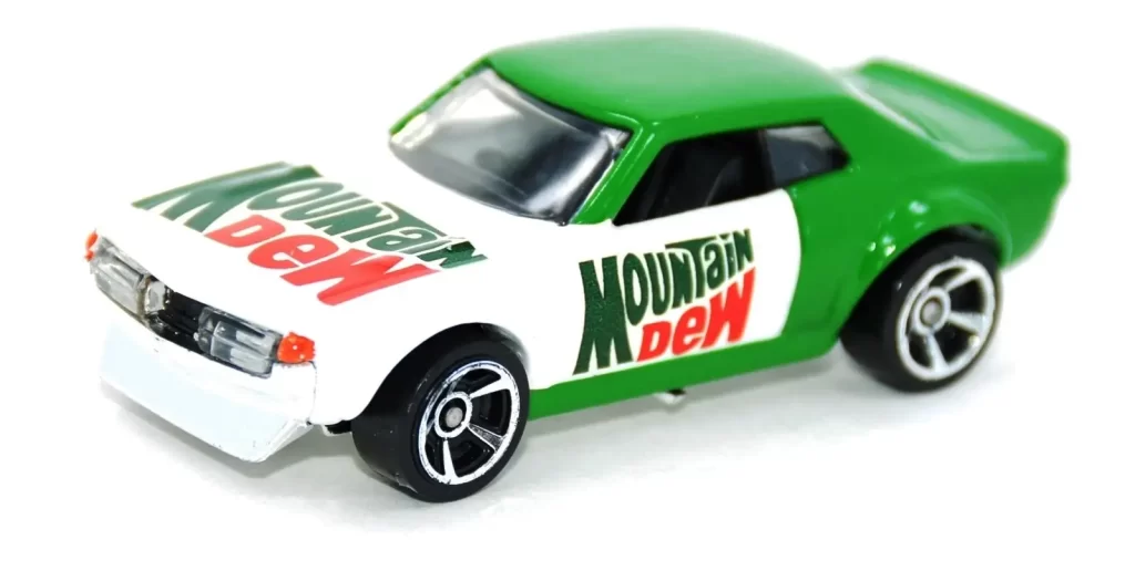 HW Custom Mountain Dew ’70 Toyota Celica