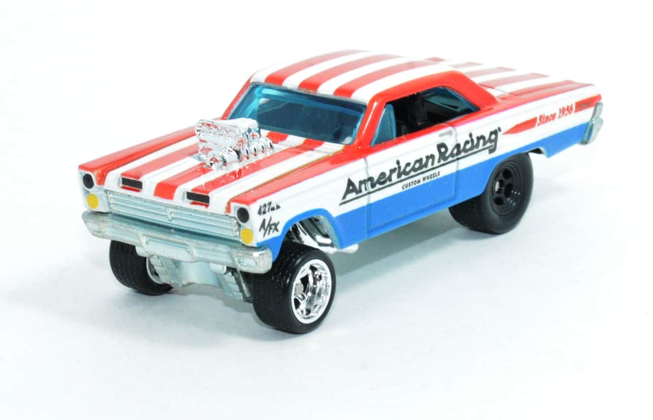 Hot Wheels Mercury Comet Cyclone 1965 - Modèle Loose 1:64 - Bleu - Collection - Occasion TBE