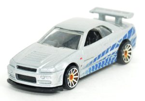 Hot Wheels Wal-Mart Fast and Furious Nissan Skyline GT-R